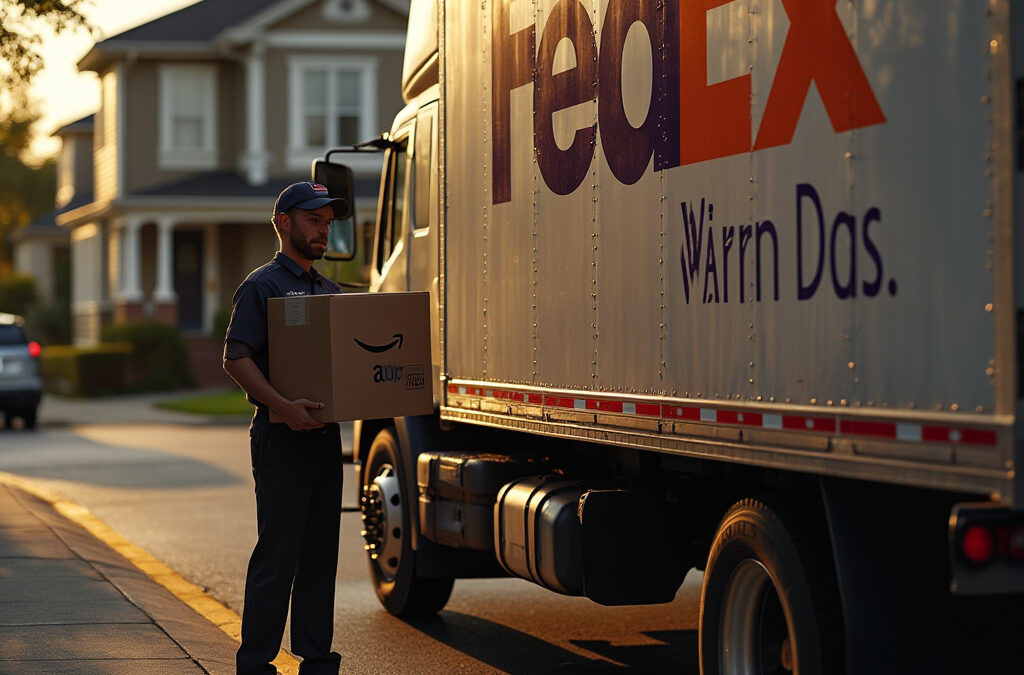 Amazon Strikes Game-Changing Deal with FedEx After UPS Retreats to Boost Oversized Package Delivery