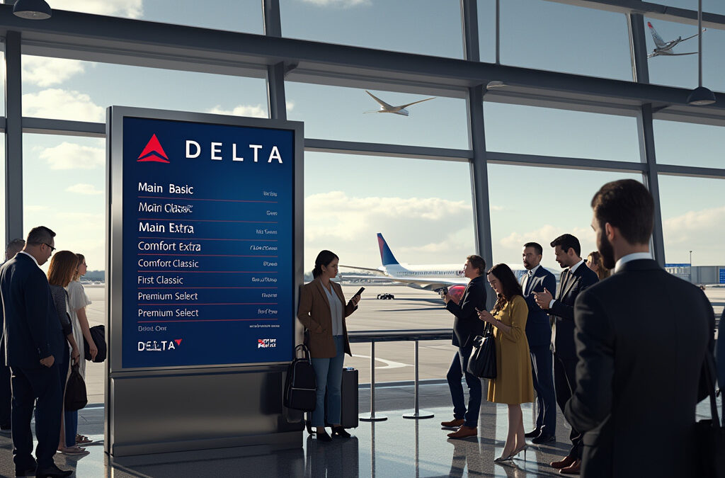 Delta Air Lines Unveils Major Fare Rebrand to Boost Clarity and Upsell Loyal Flyers