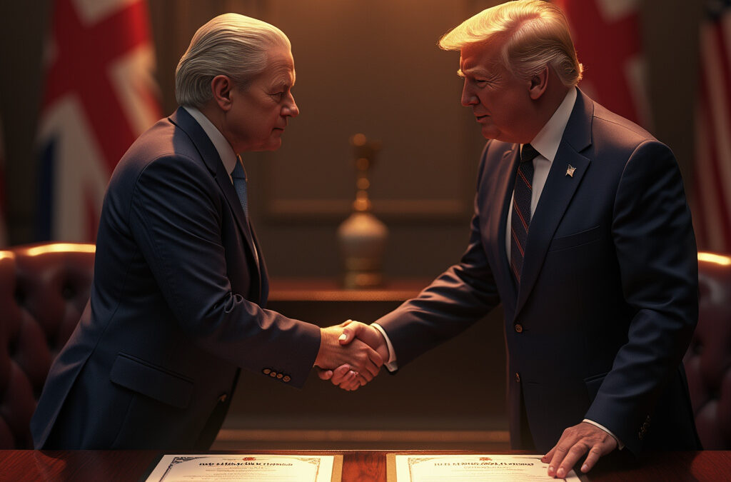 Trump Slashes Tariffs on British Cars and Aluminum While Enforcing 10% Baseline on All U.K. Imports