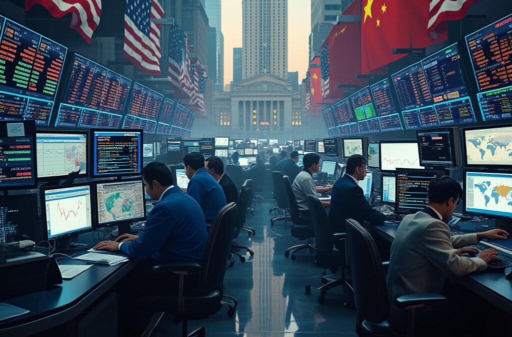 Tariffs Trigger Market Jitters as U.S. Investors Eye Uncertain Trade Future