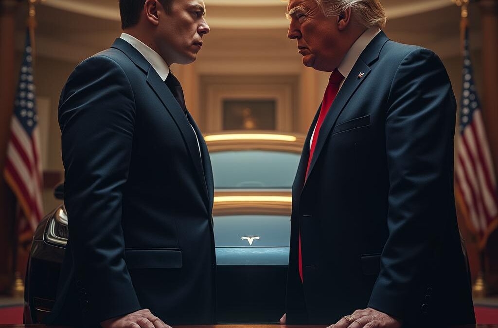 Elon Musk vs Donald Trump Sparks Political Firestorm as Feud Over New America Party Intensifies