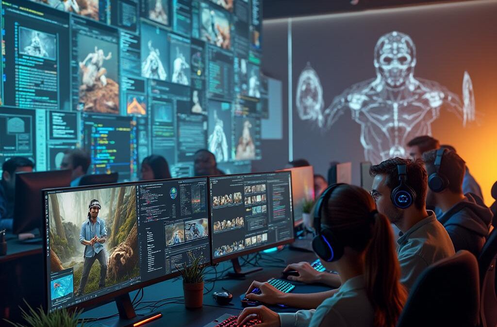 How AI Is Revolutionizing Video Game Development by Boosting Creativity and Efficiency