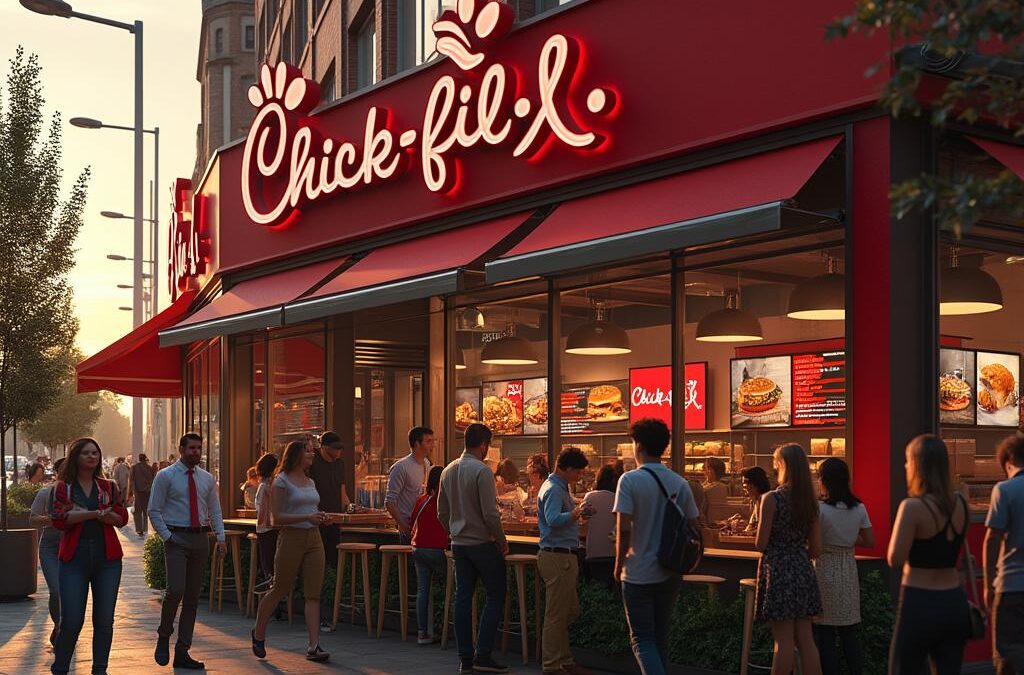 Chick-fil-A Announces $175 Million Global Expansion With First Locations in UK and Singapore by 2025